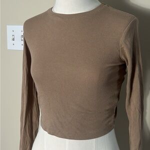 Dynamite backless shirt